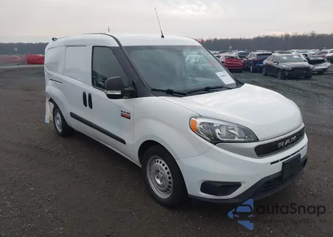 2022 Ram Promaster City Cargo Van z USA, uszkodzony, nr VIN ZFBHRFAB6N6Y29576